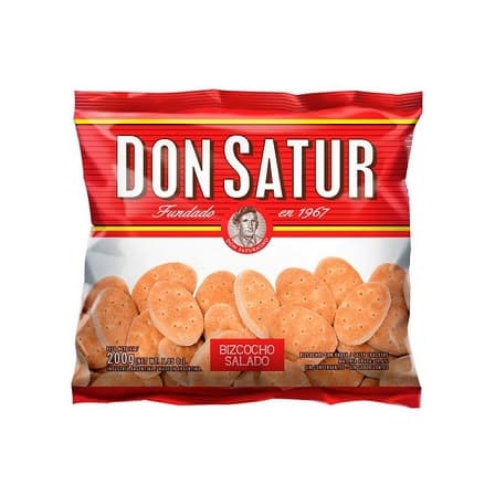 DON SATUR BIZCOCHOS SALADOS X 200G