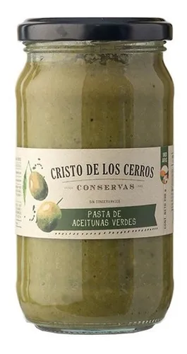 PASTA DE ACEITUNAS VERDE