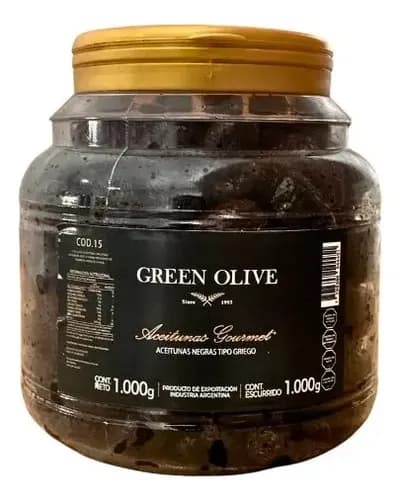 ACEITUNAS NEGRAS 1KG ( TIEMPOS DE OLIVA)