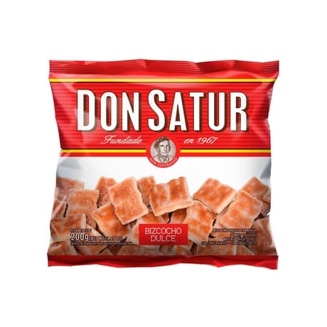 DON SATUR BIZCOCHOS DULCES X 200G