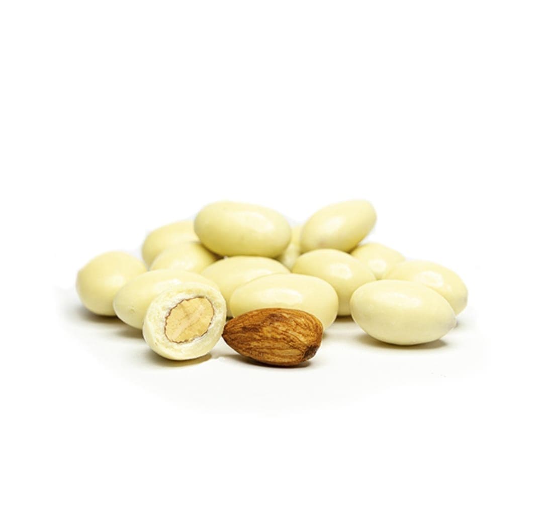 CHOCOLATE BLANCO CON ALMENDRAS