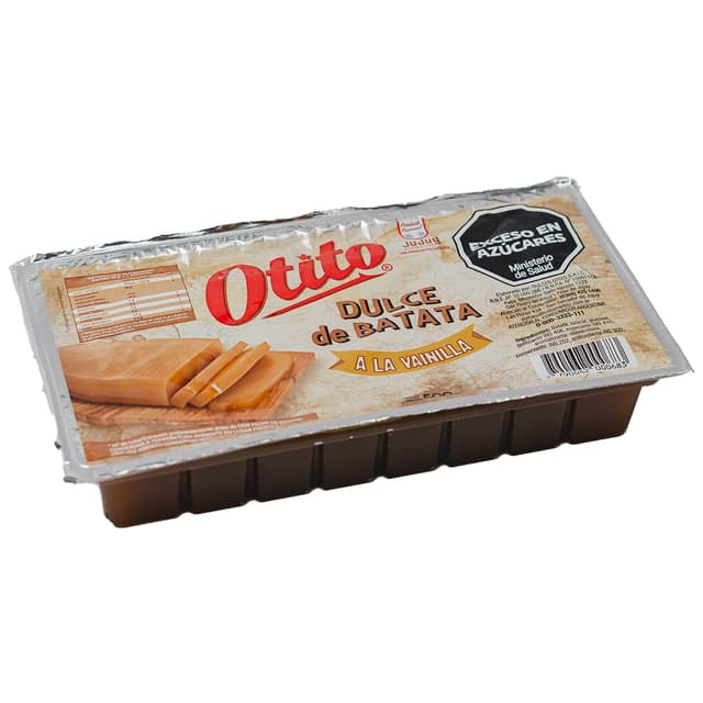 DULCE DE BATATA A LA VAINILLA OTITO