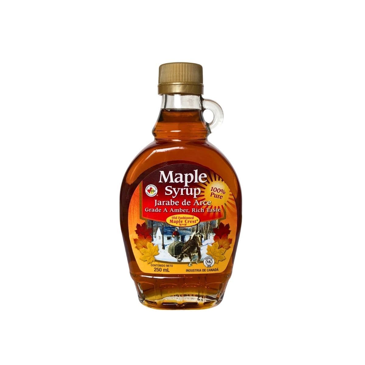 MAPLE SYRUP JARABE DE ARCE 250 ML