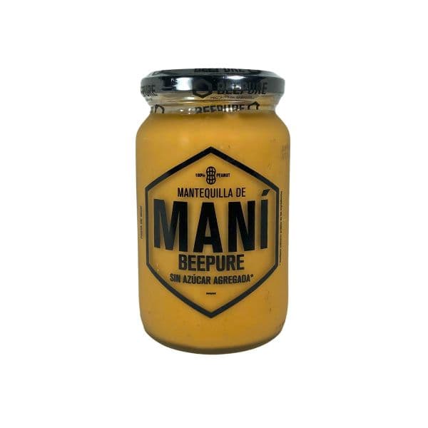 MANTEQUILLA DE MANI. 400G BEEPURE