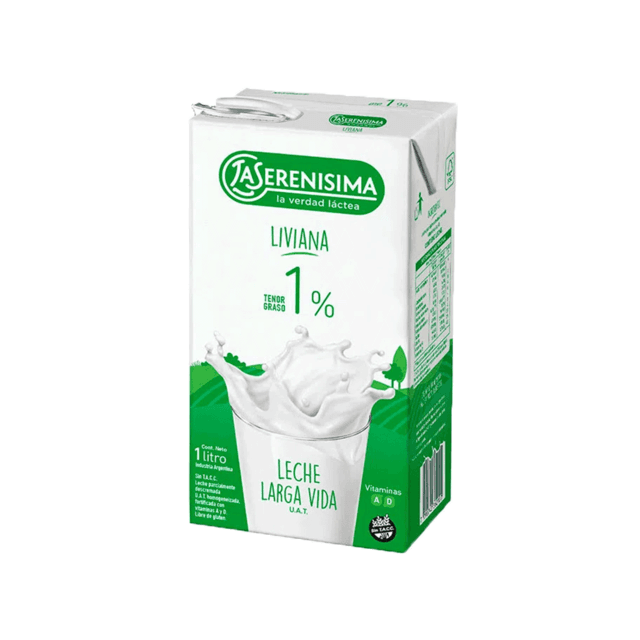 LECHE DESCREMADA LARGA VIDA 1 LITRO