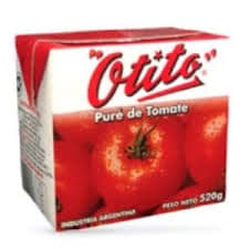 PURE DE TOMATE TETRABRICK X 520