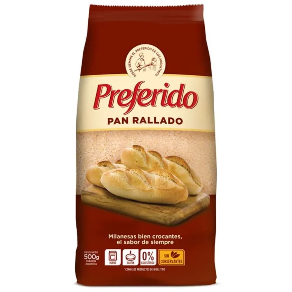 PAN RALLADO PREFERIDO 1 KG